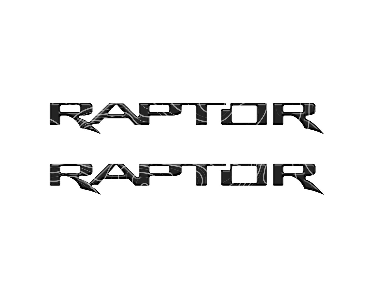Raptor Floor Mat Emblem Inserts Fits 2022 - 2026 Ford Bronco & 2024 - 2026 Ranger Raptor - Speedlogix
