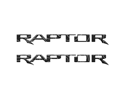 Raptor Floor Mat Emblem Inserts Fits 2022 - 2026 Ford Bronco & 2024 - 2026 Ranger Raptor - Speedlogix