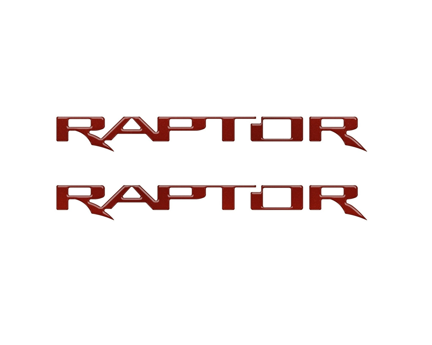 Raptor Floor Mat Emblem Inserts Fits 2022 - 2026 Ford Bronco & 2024 - 2026 Ranger Raptor - Speedlogix