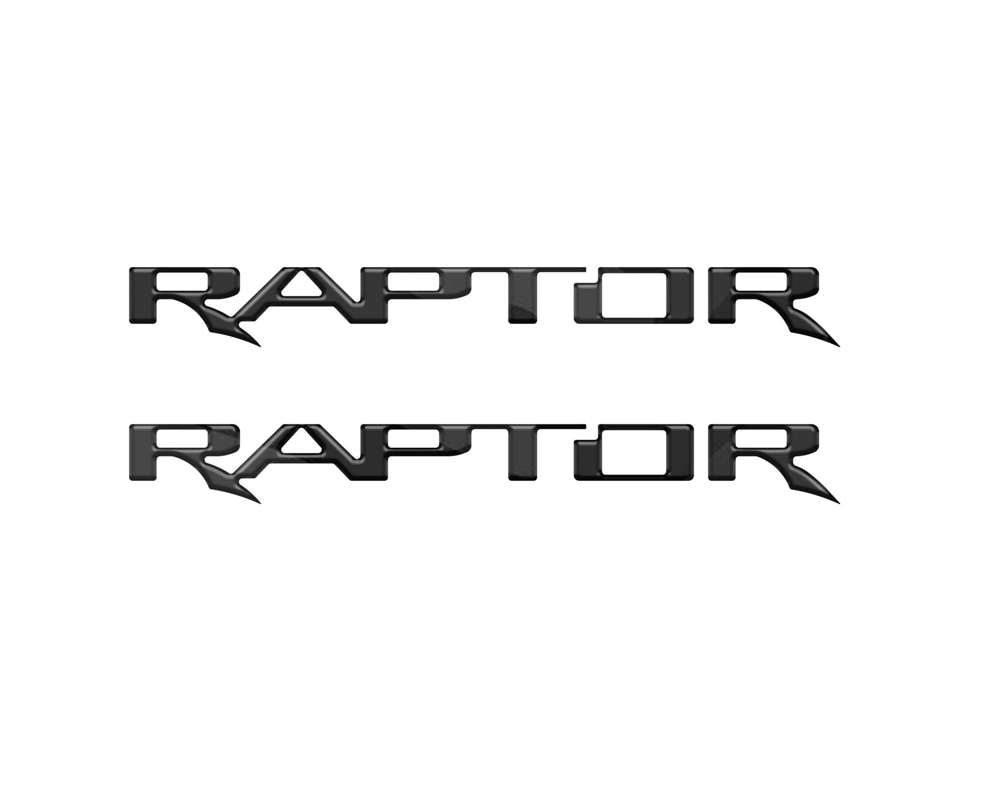 Raptor Floor Mat Emblem Inserts Fits 2022 - 2026 Ford Bronco & 2024 - 2026 Ranger Raptor - Speedlogix