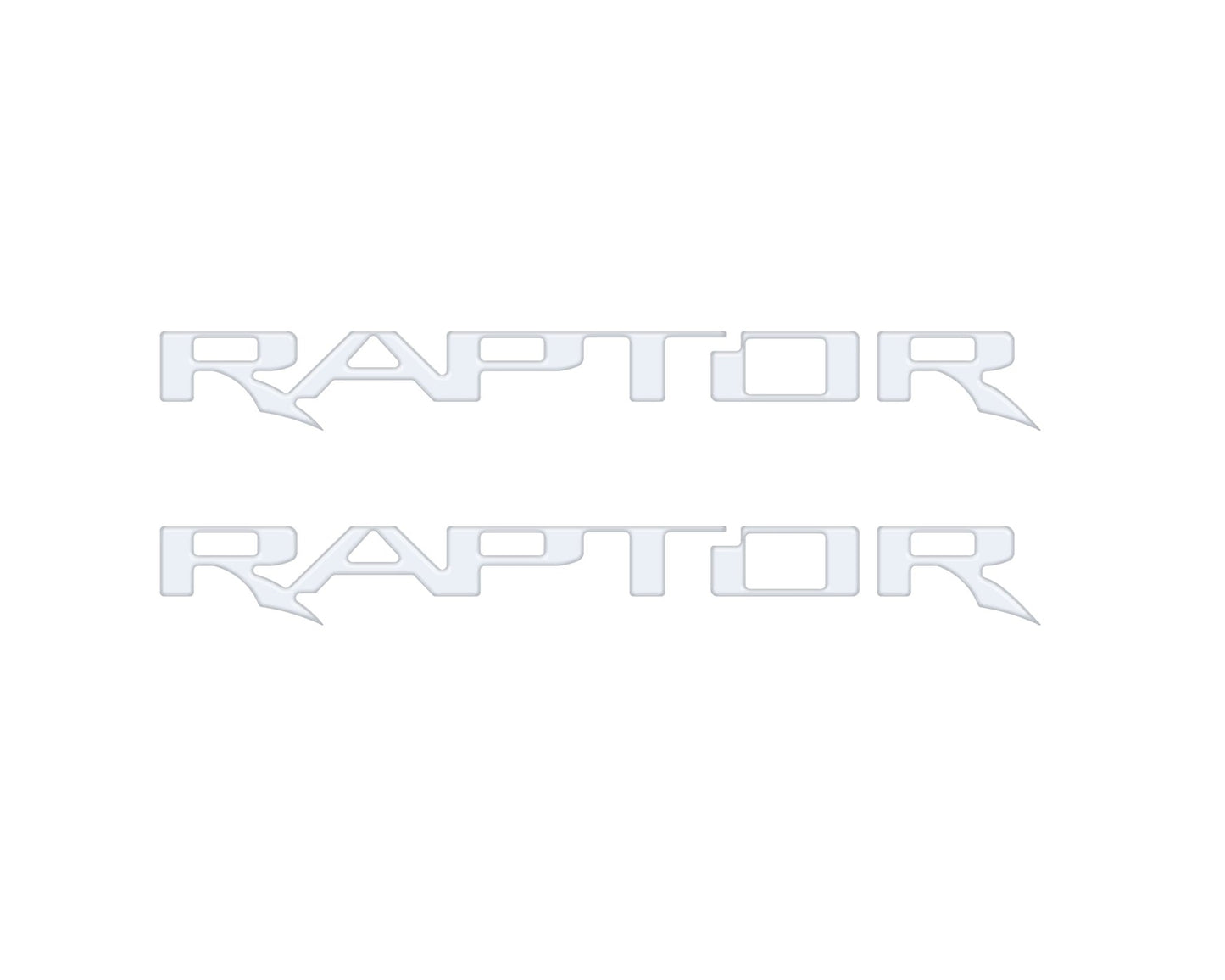 Raptor Floor Mat Emblem Inserts Fits 2022 - 2026 Ford Bronco & 2024 - 2026 Ranger Raptor - Speedlogix