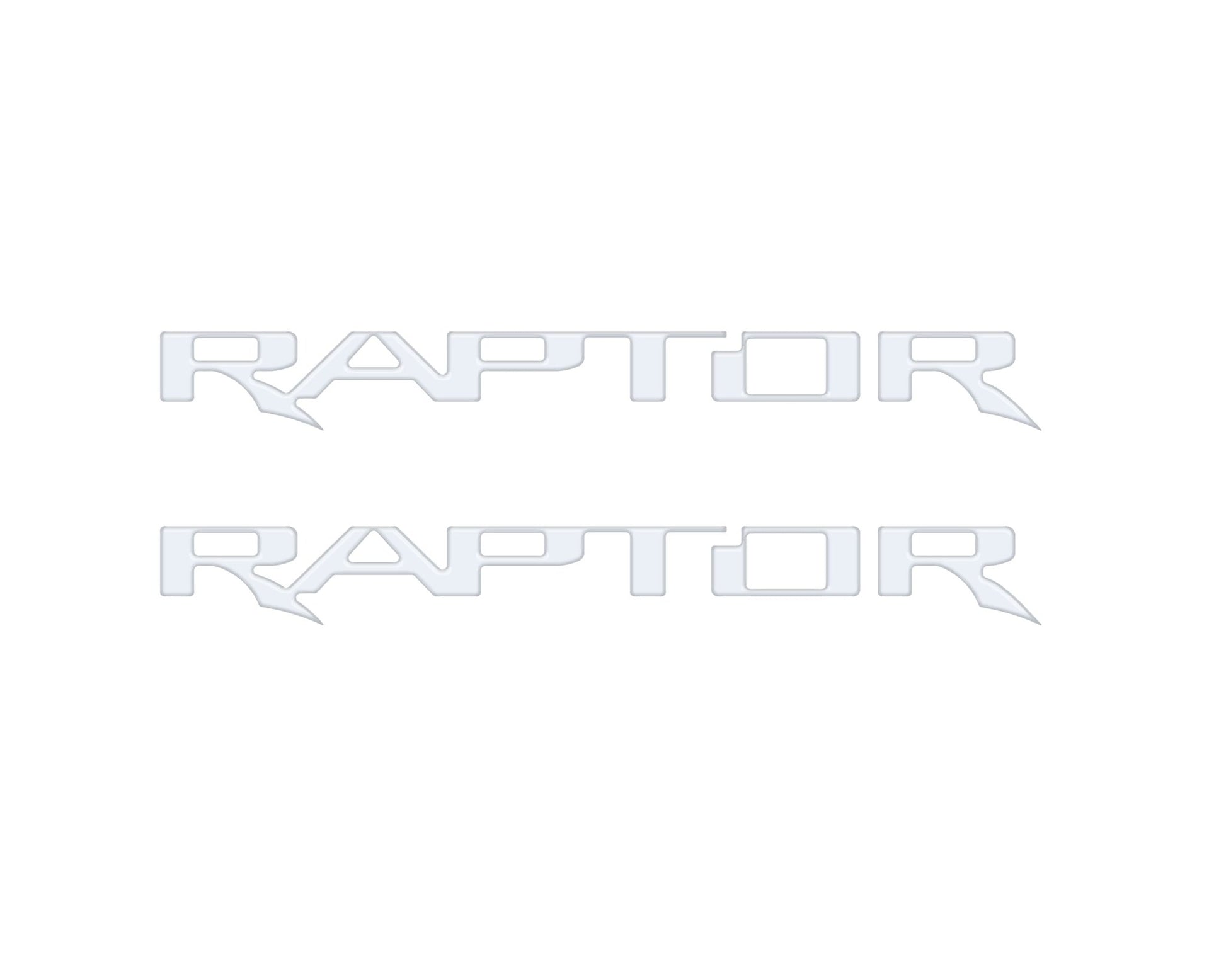 Raptor Floor Mat Emblem Inserts Fits 2022 - 2026 Ford Bronco & 2024 - 2026 Ranger Raptor - Speedlogix