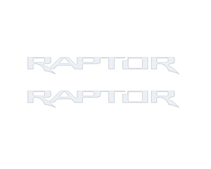 Raptor Floor Mat Emblem Inserts Fits 2022 - 2026 Ford Bronco & 2024 - 2026 Ranger Raptor - Speedlogix