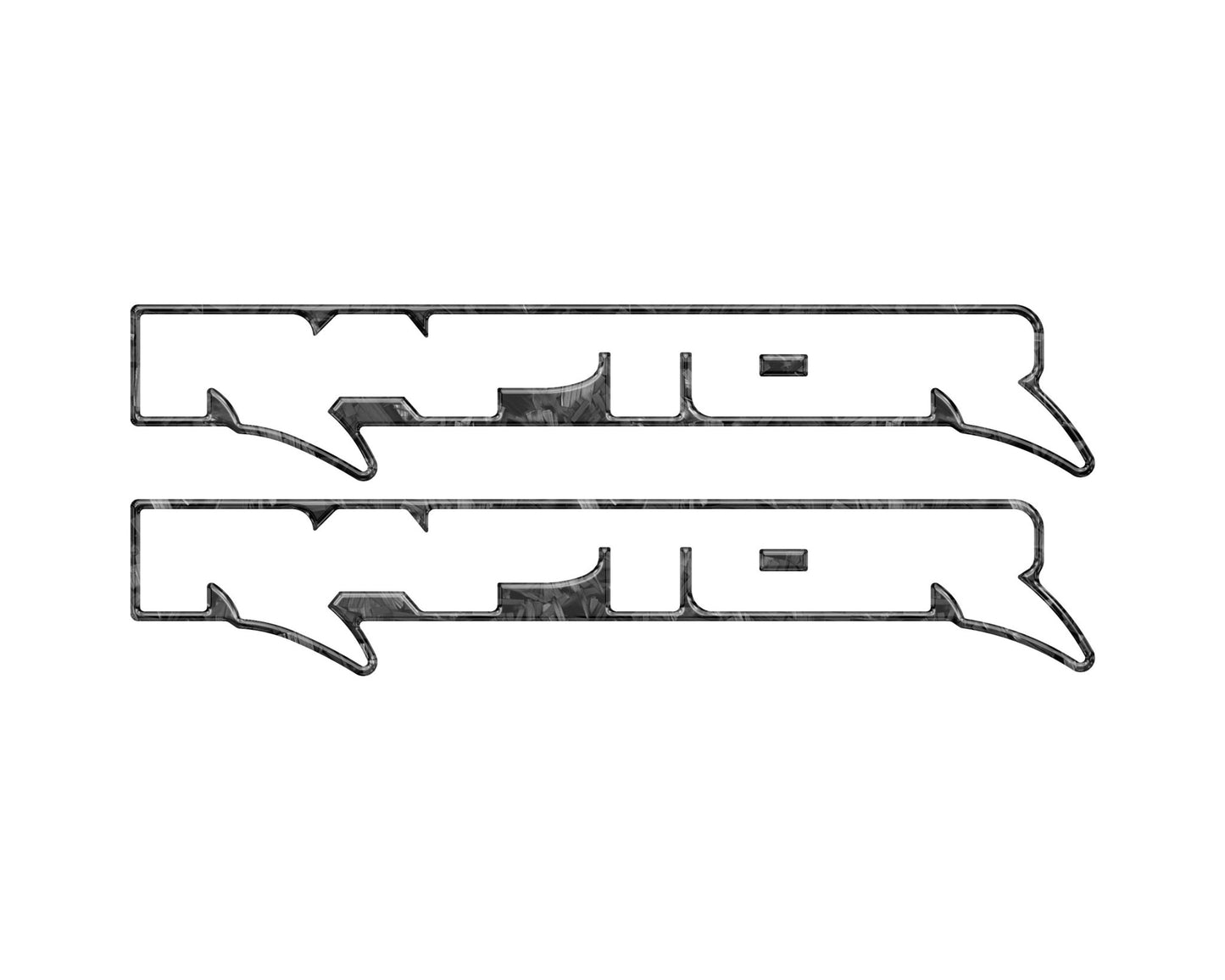 Raptor Floor Mat Emblem Inserts Fits 2022 - 2026 Ford Bronco & 2024 - 2026 Ranger Raptor - Speedlogix