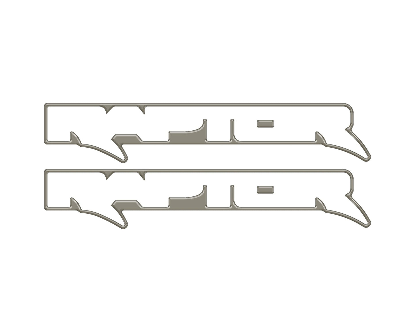 Raptor Floor Mat Emblem Inserts Fits 2022 - 2026 Ford Bronco & 2024 - 2026 Ranger Raptor - Speedlogix