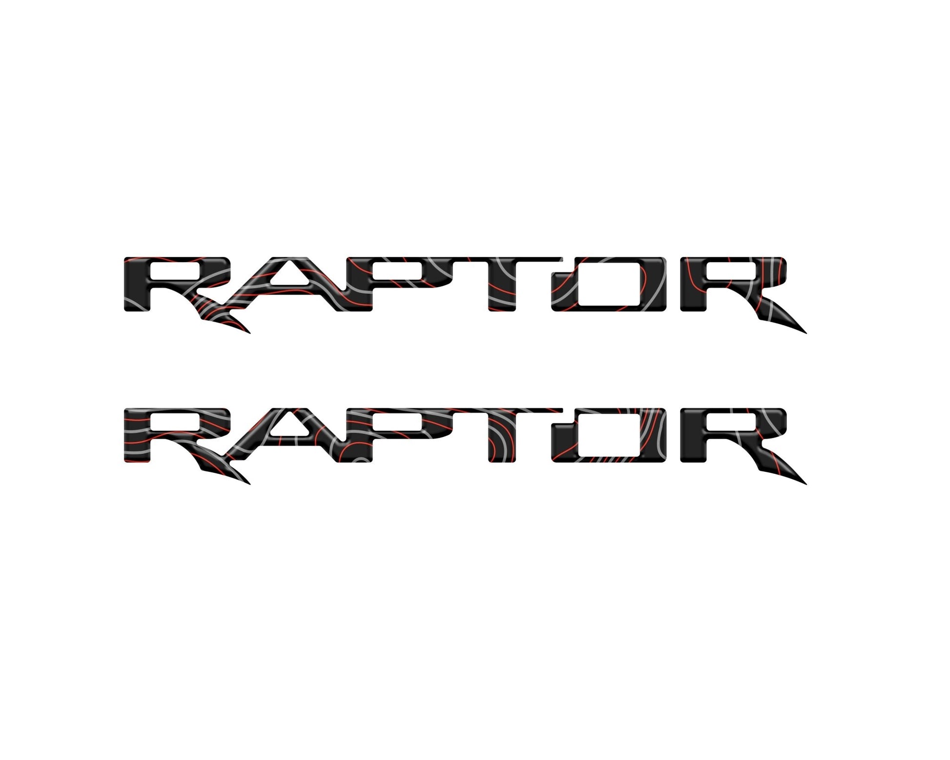 Raptor Floor Mat Emblem Inserts Fits 2022 - 2026 Ford Bronco & 2024 - 2026 Ranger Raptor - Speedlogix