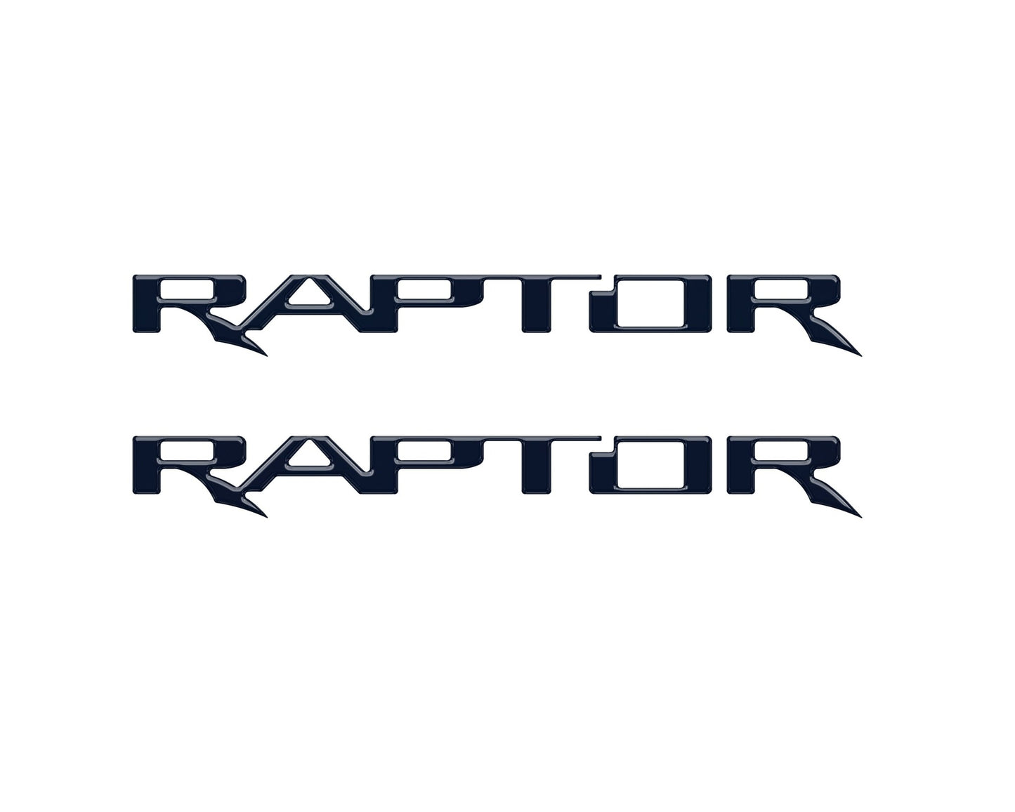 Raptor Floor Mat Emblem Inserts Fits 2022 - 2026 Ford Bronco & 2024 - 2026 Ranger Raptor - Speedlogix