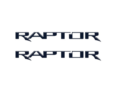 Raptor Floor Mat Emblem Inserts Fits 2022 - 2026 Ford Bronco & 2024 - 2026 Ranger Raptor - Speedlogix