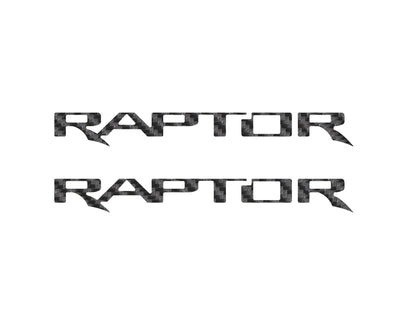 Raptor Floor Mat Emblem Inserts Fits 2022 - 2026 Ford Bronco & 2024 - 2026 Ranger Raptor - Speedlogix