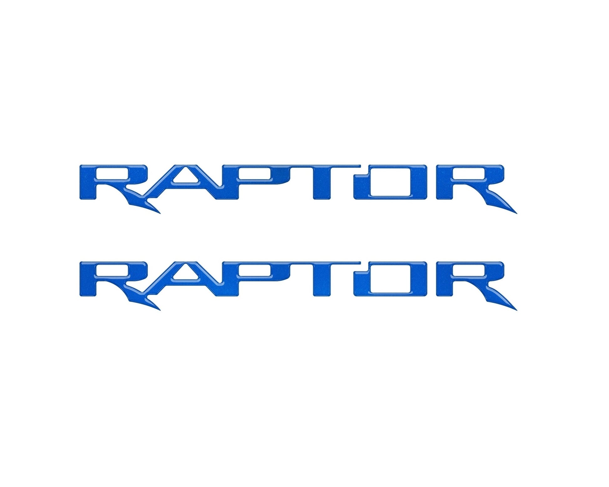 Raptor Floor Mat Emblem Inserts Fits 2022 - 2026 Ford Bronco & 2024 - 2026 Ranger Raptor - Speedlogix