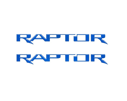 Raptor Floor Mat Emblem Inserts Fits 2022 - 2026 Ford Bronco & 2024 - 2026 Ranger Raptor - Speedlogix