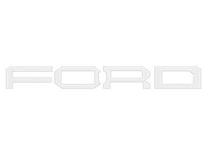 Raptor Front Grill Letter Overlays Fits 2022 - 2026 Ford Bronco - Speedlogix