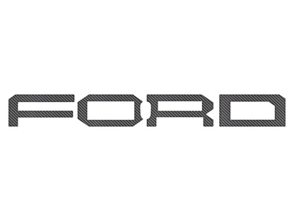 Raptor Front Grill Letter Overlays Fits 2022 - 2026 Ford Bronco - Speedlogix