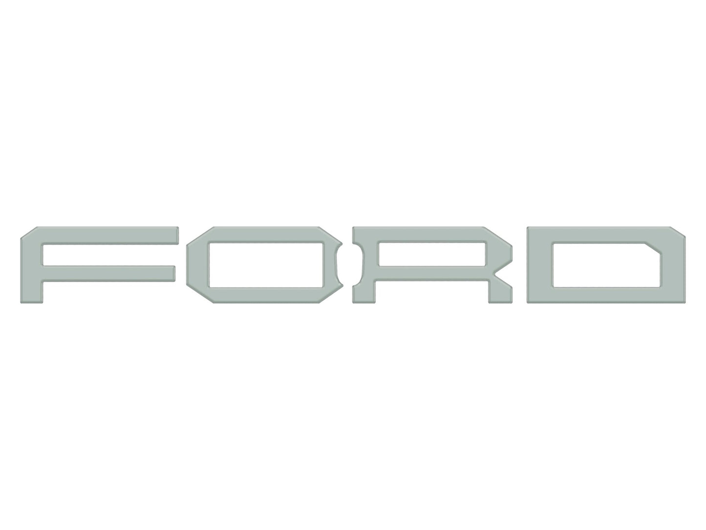 Raptor Front Grill Letter Overlays Fits 2022 - 2026 Ford Bronco - Speedlogix