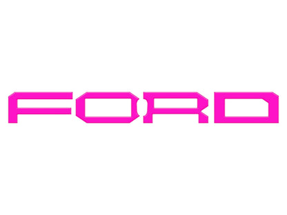 Raptor Front Grill Letter Overlays Fits 2022 - 2026 Ford Bronco - Speedlogix