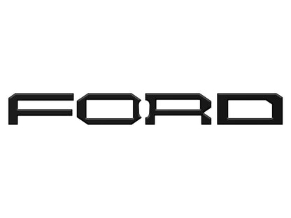 Raptor Front Grill Letter Overlays Fits 2022 - 2026 Ford Bronco - Speedlogix
