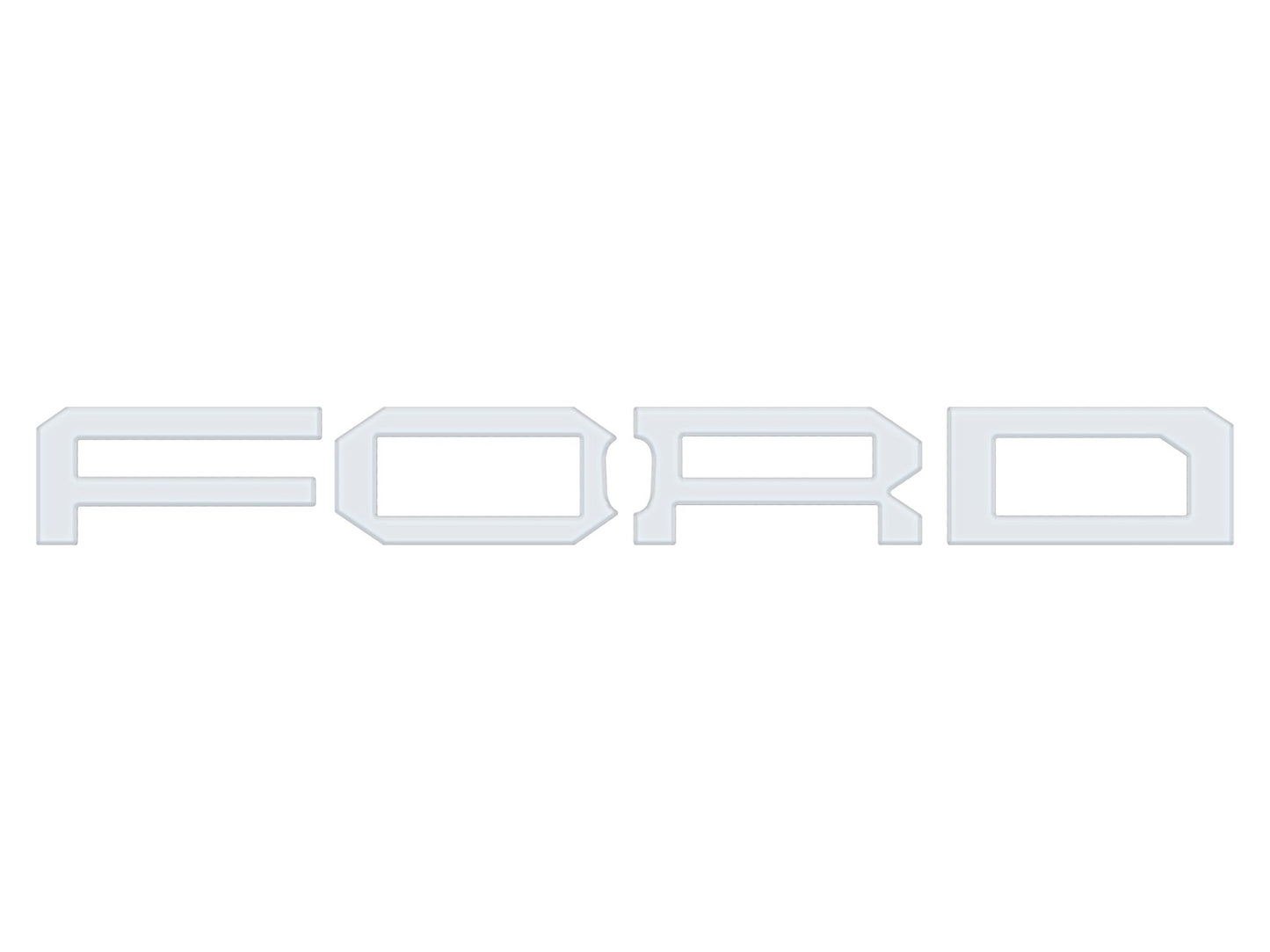 Raptor Front Grill Letter Overlays Fits 2022 - 2026 Ford Bronco - Speedlogix