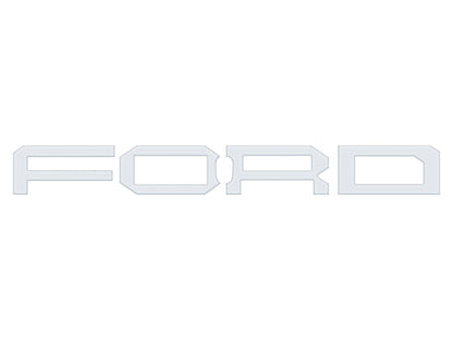 Raptor Front Grill Letter Overlays Fits 2022 - 2026 Ford Bronco - Speedlogix