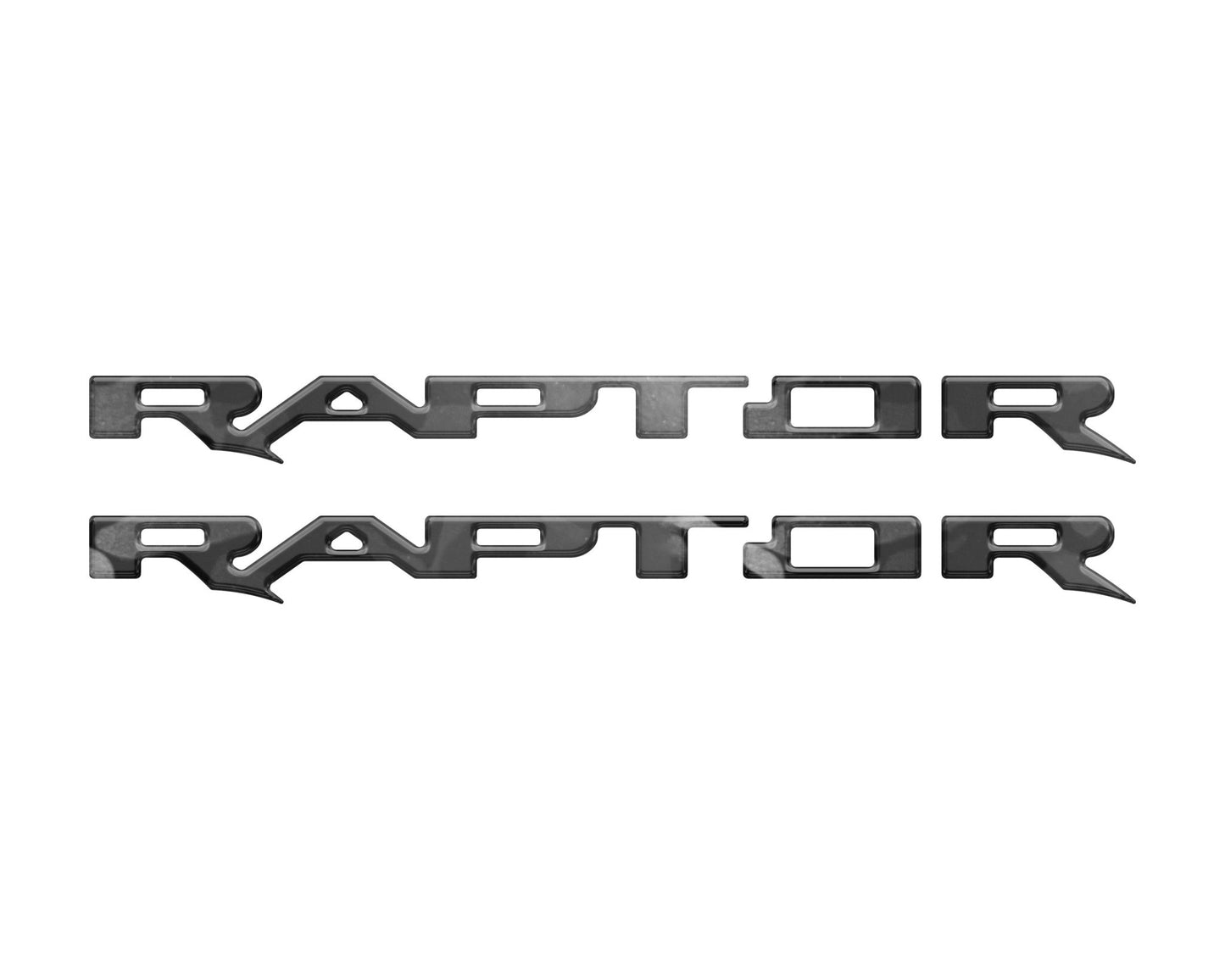 Raptor Running Board Letter Overlays Fits 2022 - 2026 Ford Bronco Raptor - Speedlogix