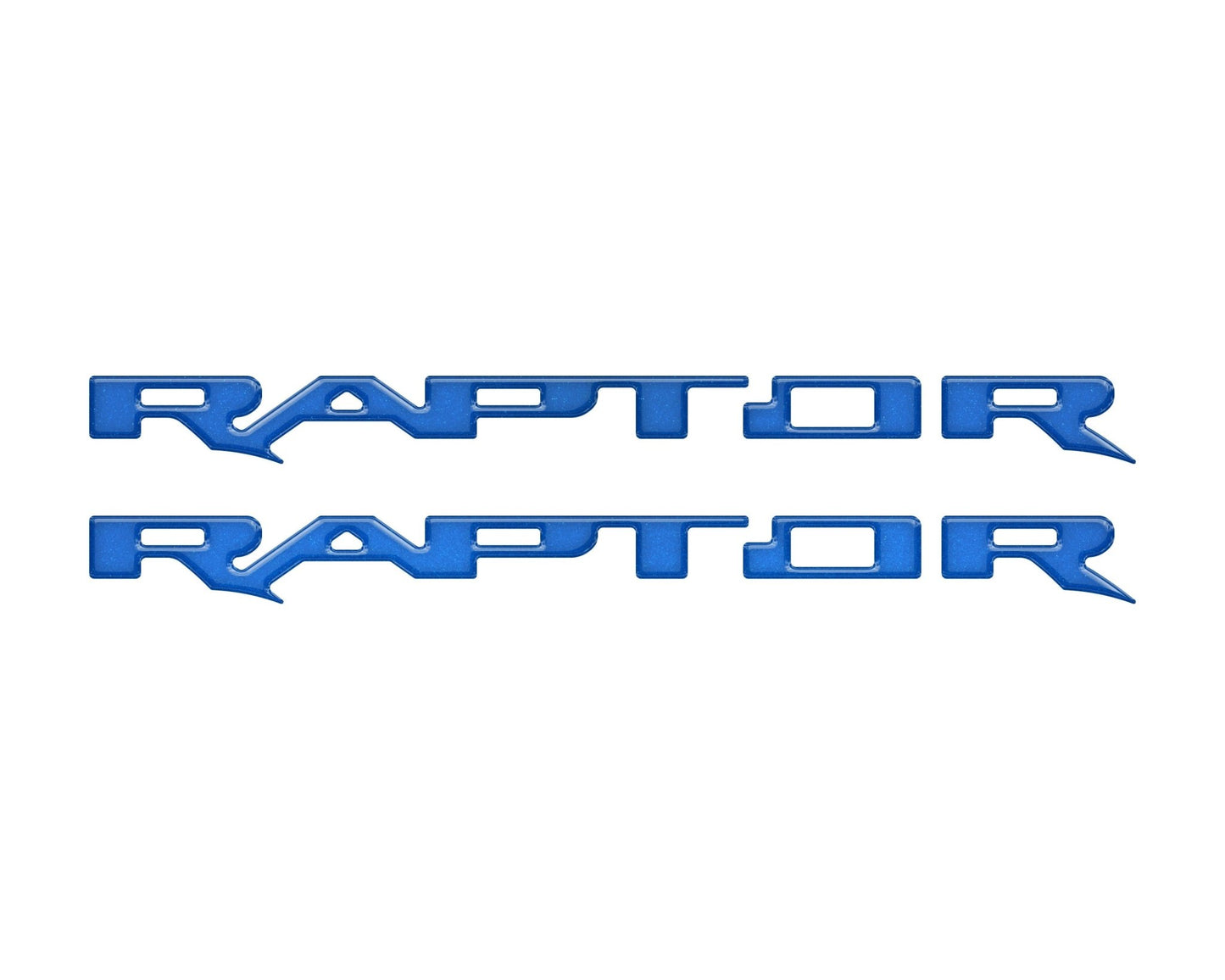 Raptor Running Board Letter Overlays Fits 2022 - 2026 Ford Bronco Raptor - Speedlogix