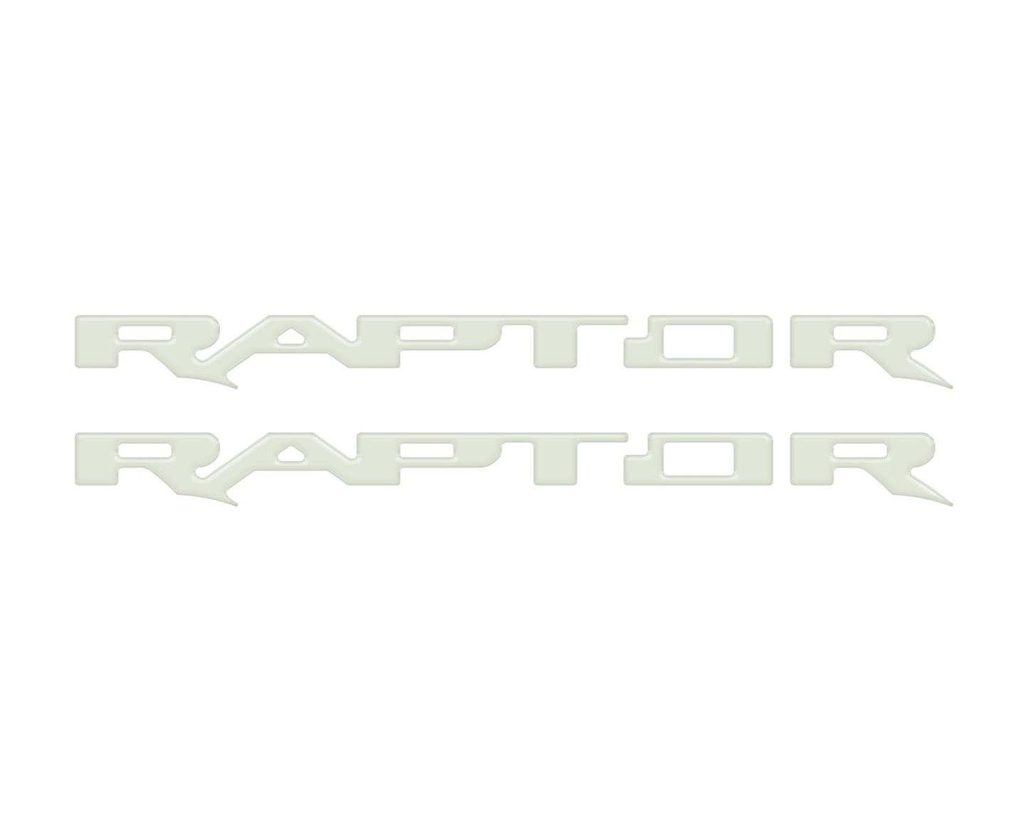 Raptor Running Board Letter Overlays Fits 2022 - 2026 Ford Bronco Raptor - Speedlogix