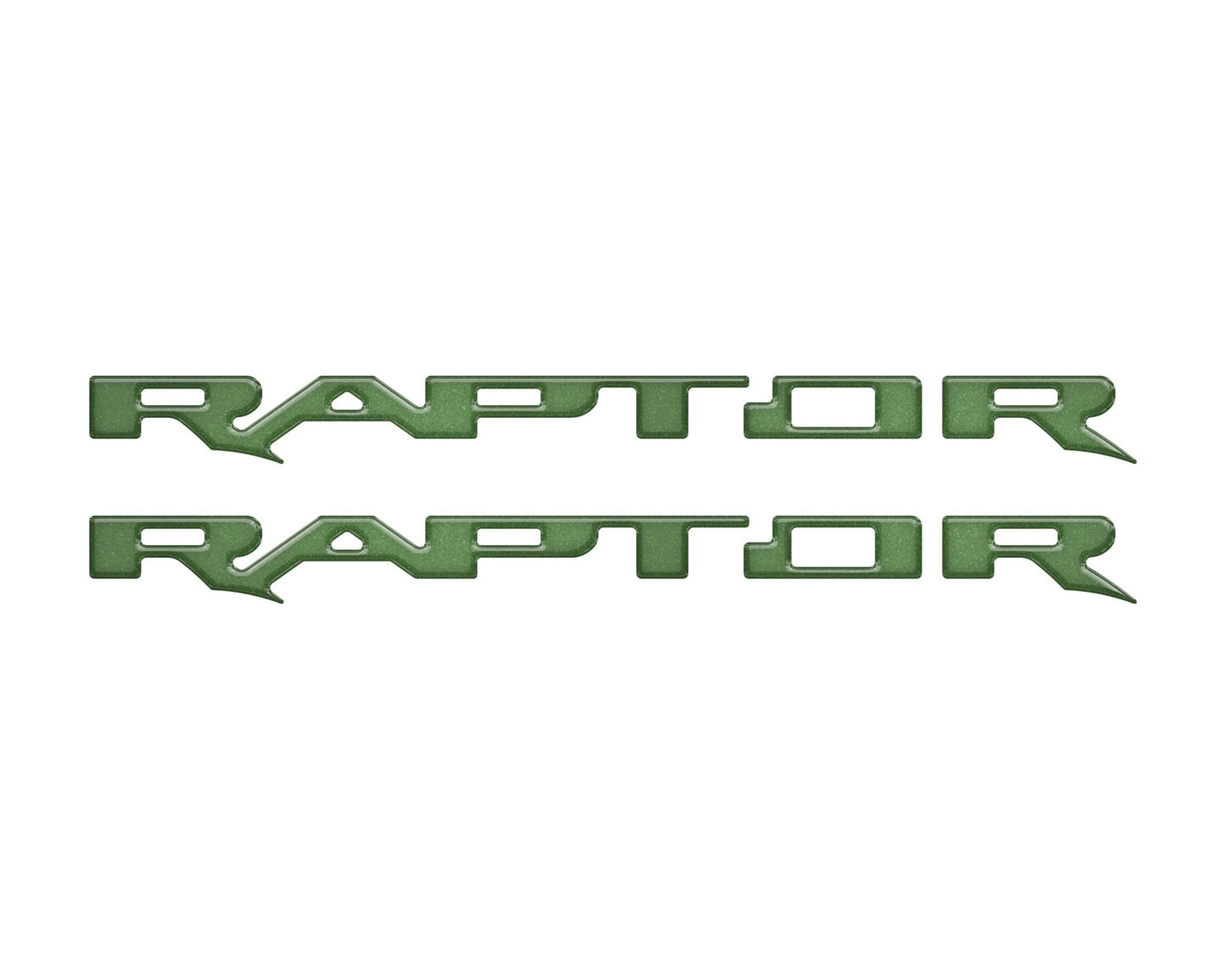 Raptor Running Board Letter Overlays Fits 2022 - 2026 Ford Bronco Raptor - Speedlogix