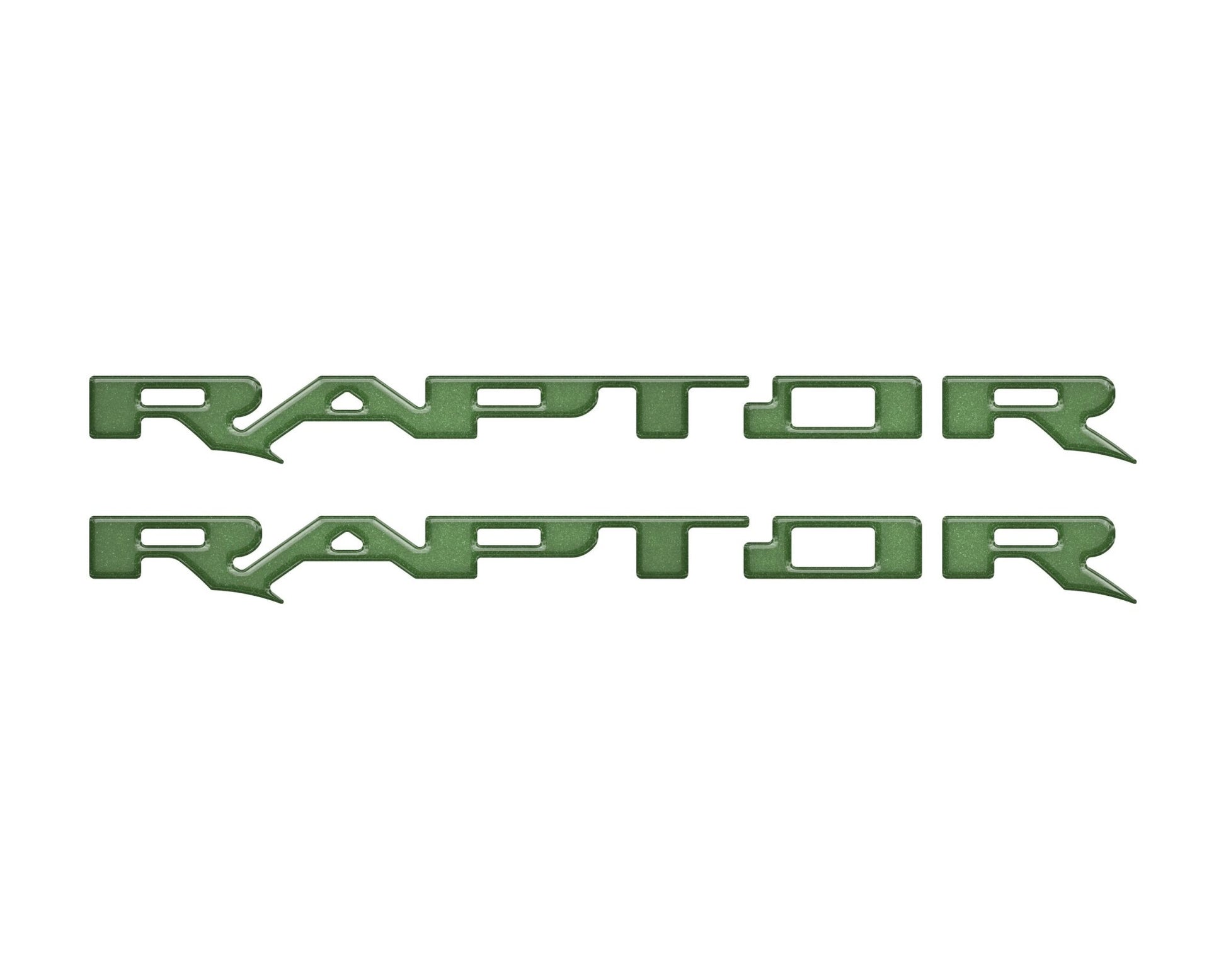 Raptor Running Board Letter Overlays Fits 2022 - 2026 Ford Bronco Raptor - Speedlogix