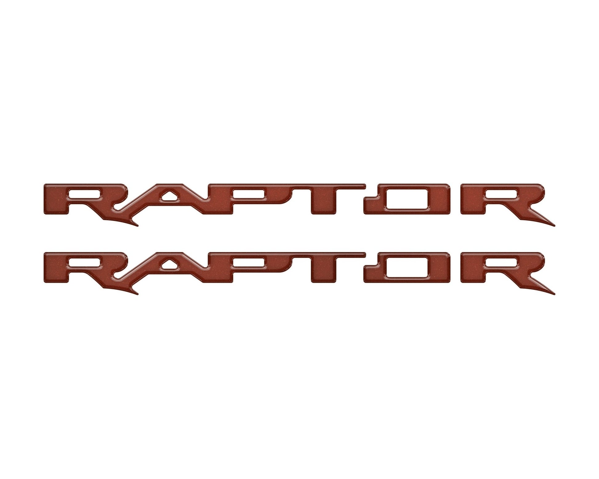 Raptor Running Board Letter Overlays Fits 2022 - 2026 Ford Bronco Raptor - Speedlogix
