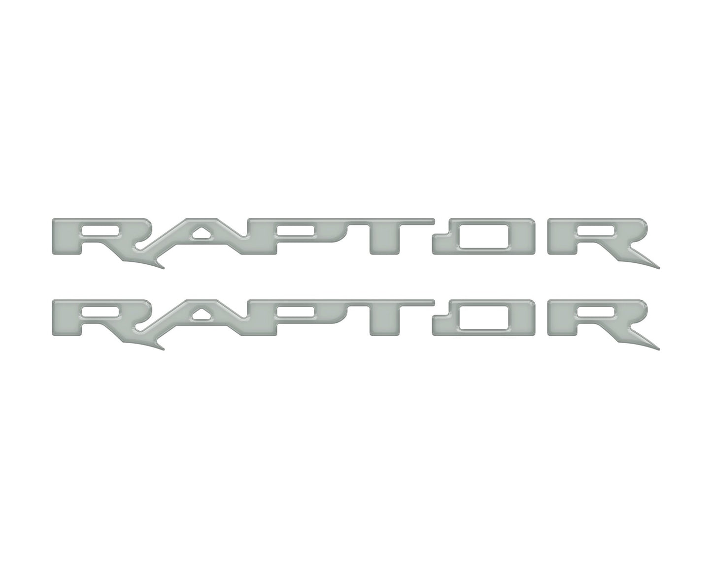 Raptor Running Board Letter Overlays Fits 2022 - 2026 Ford Bronco Raptor - Speedlogix