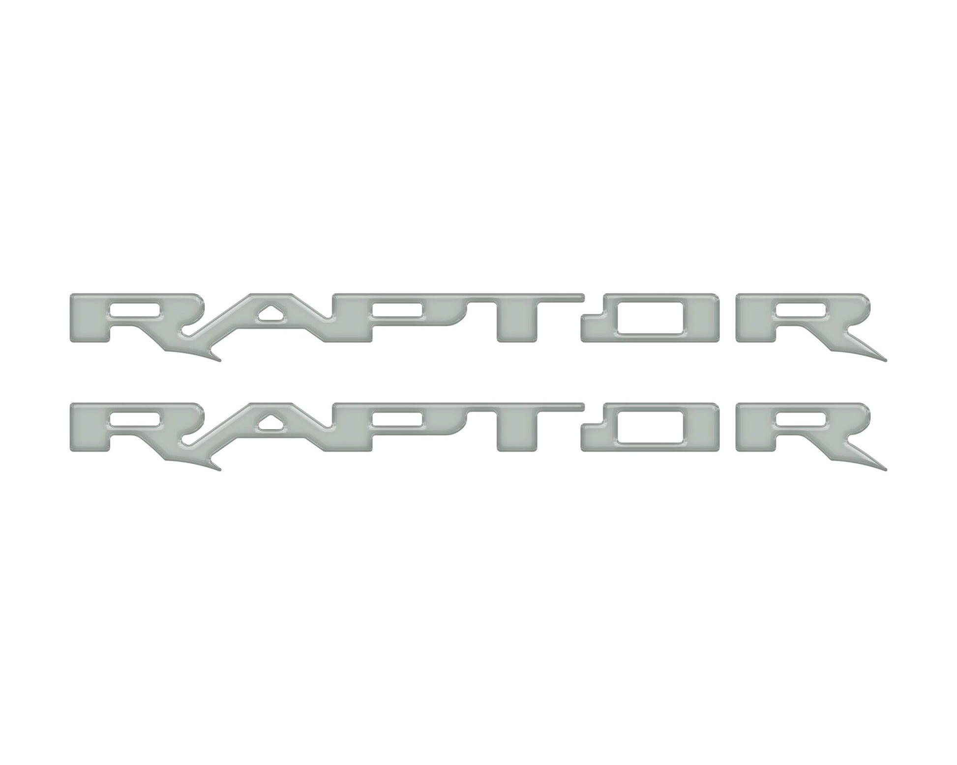 Raptor Running Board Letter Overlays Fits 2022 - 2026 Ford Bronco Raptor - Speedlogix