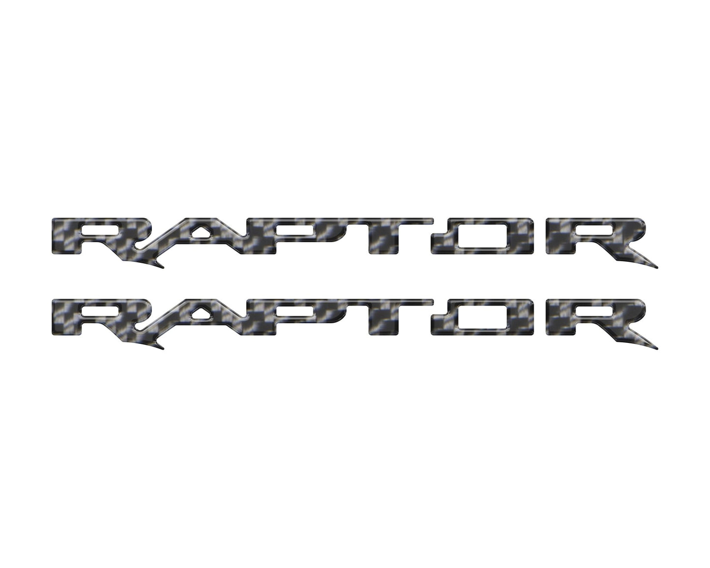 Raptor Running Board Letter Overlays Fits 2022 - 2026 Ford Bronco Raptor - Speedlogix