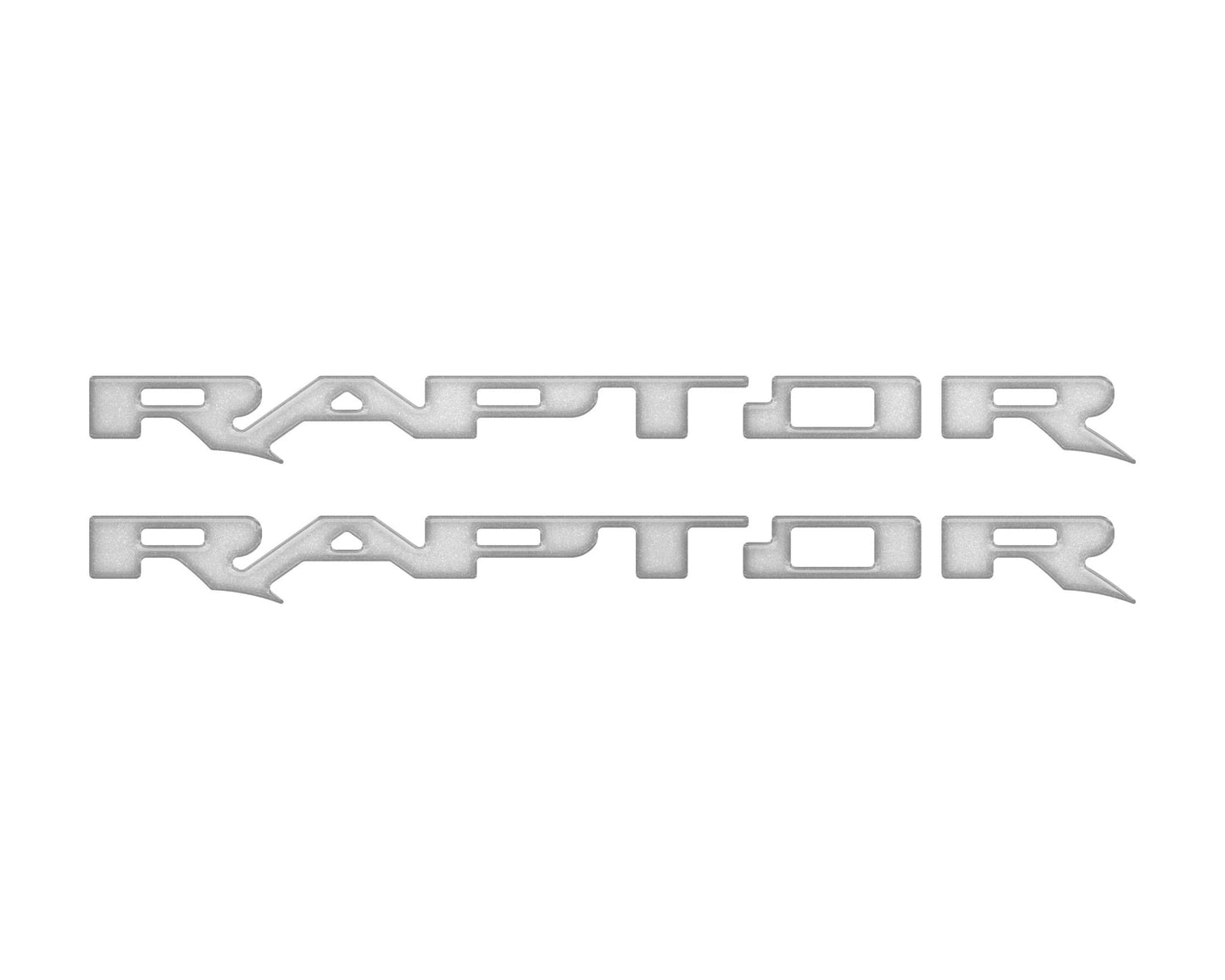 Raptor Running Board Letter Overlays Fits 2022 - 2026 Ford Bronco Raptor - Speedlogix