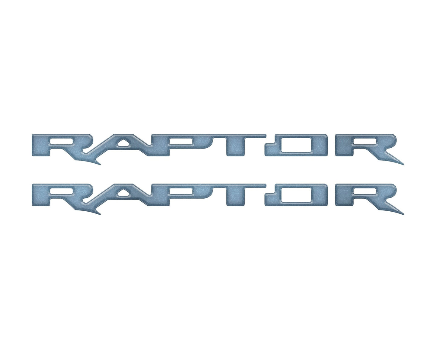 Raptor Running Board Letter Overlays Fits 2022 - 2026 Ford Bronco Raptor - Speedlogix