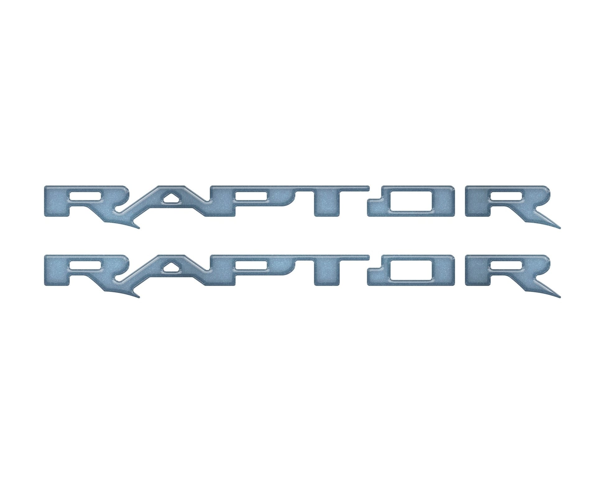 Raptor Running Board Letter Overlays Fits 2022 - 2026 Ford Bronco Raptor - Speedlogix
