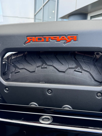 Raptor Third Brake Light Letter Inserts Fits 2022 - 2026 Ford Bronco Raptor - Speedlogix