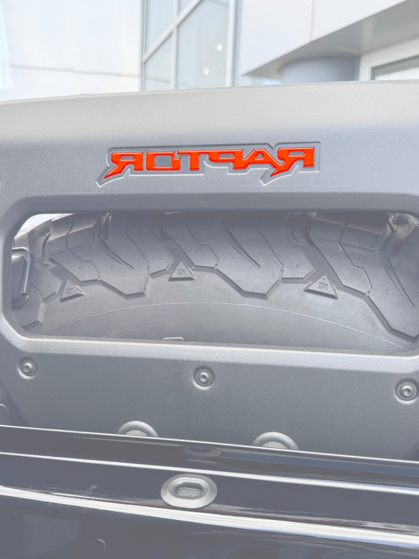 Raptor Third Brake Light Letter Inserts Fits 2022 - 2026 Ford Bronco Raptor - Speedlogix