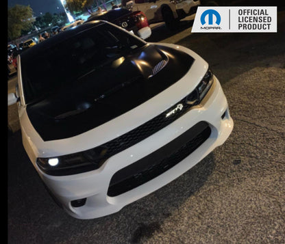 SRT Emblem Overlay Decals - 2018-2023 Dodge Charger SRT Hellcat