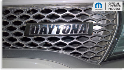 DAYTONA Grille Emblem Overlay Decal  - 17-23 Charger Daytona