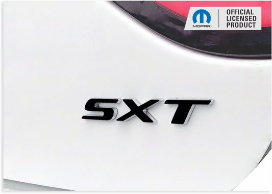 SXT Trunk Emblem Overlay Decal  - Dodge Charger SXT