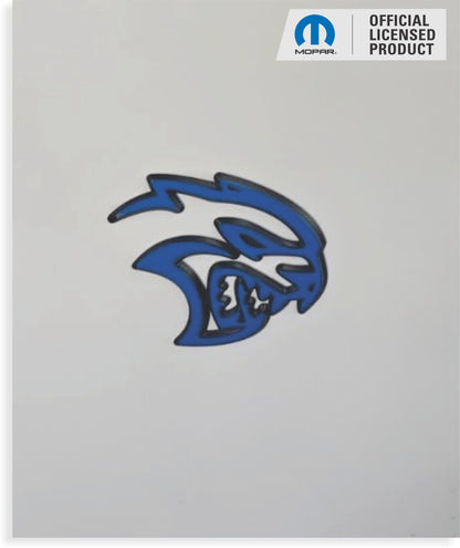 Hellcat Emblem Overlay Stickers (pair) - Durango SRT Hellcat