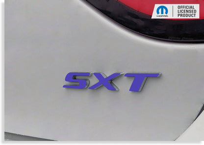 SXT Trunk Emblem Overlay Decal  - Dodge Charger SXT