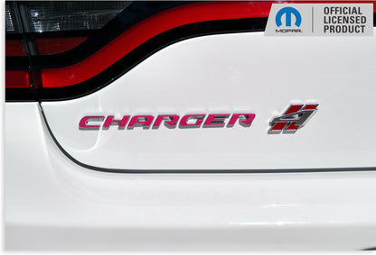 CHARGER Trunk Emblem Overlay Decal - 2015-2023 Charger