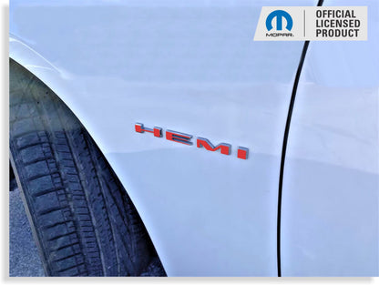 Hemi Fender Emblem Overlay Decals (pair)  - 2020-2022 Charger R/T