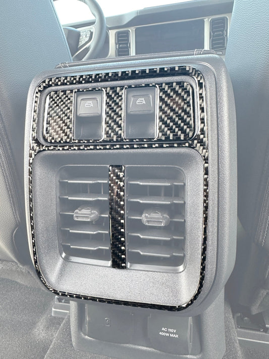 Rear Center Console Accent Trim Fits 2025 - 2026 Ford Bronco - Speedlogix