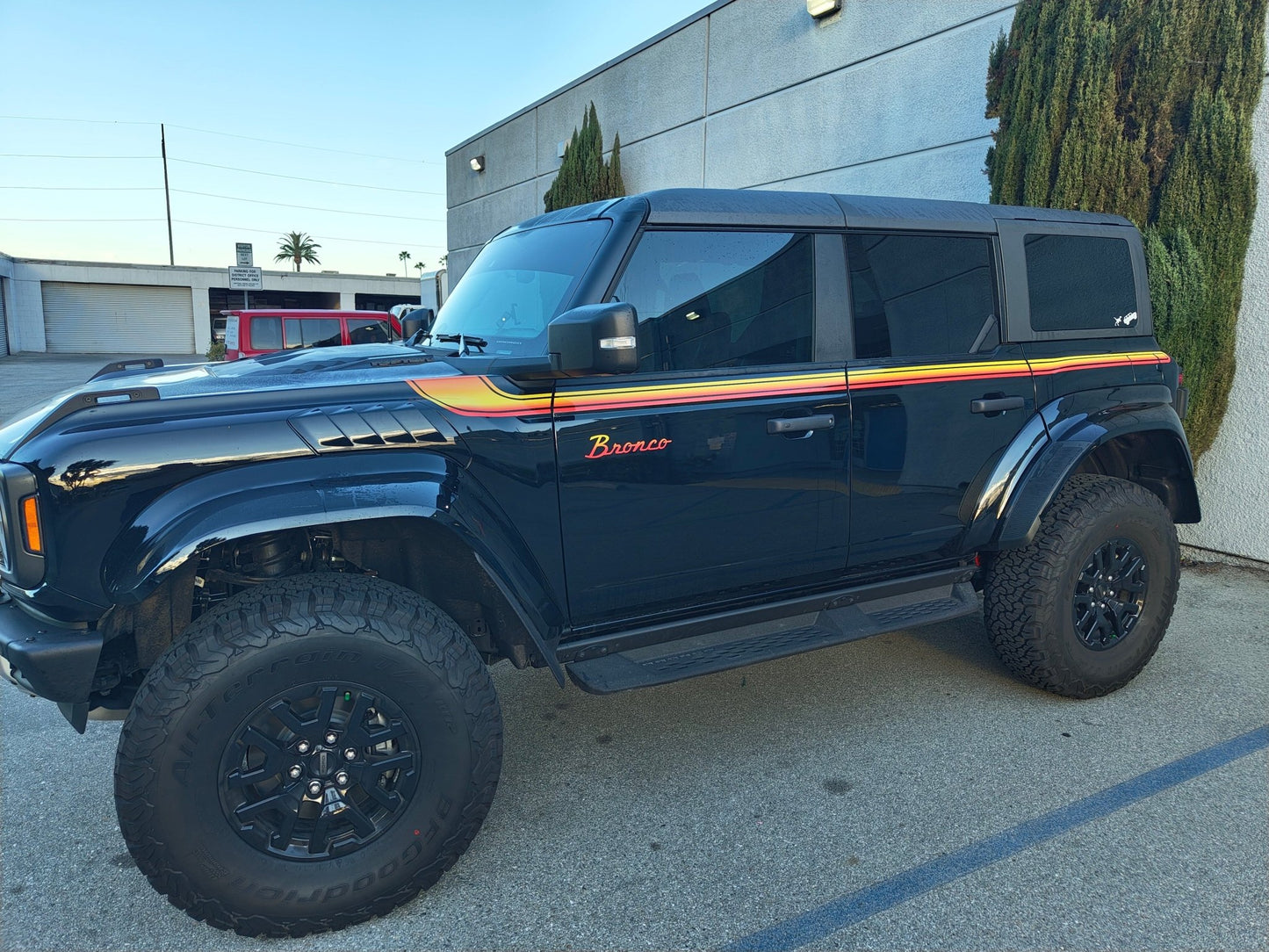 Retro Side Stripe Decals for 2021 - 2025 Ford Bronco (x2) - Speedlogix