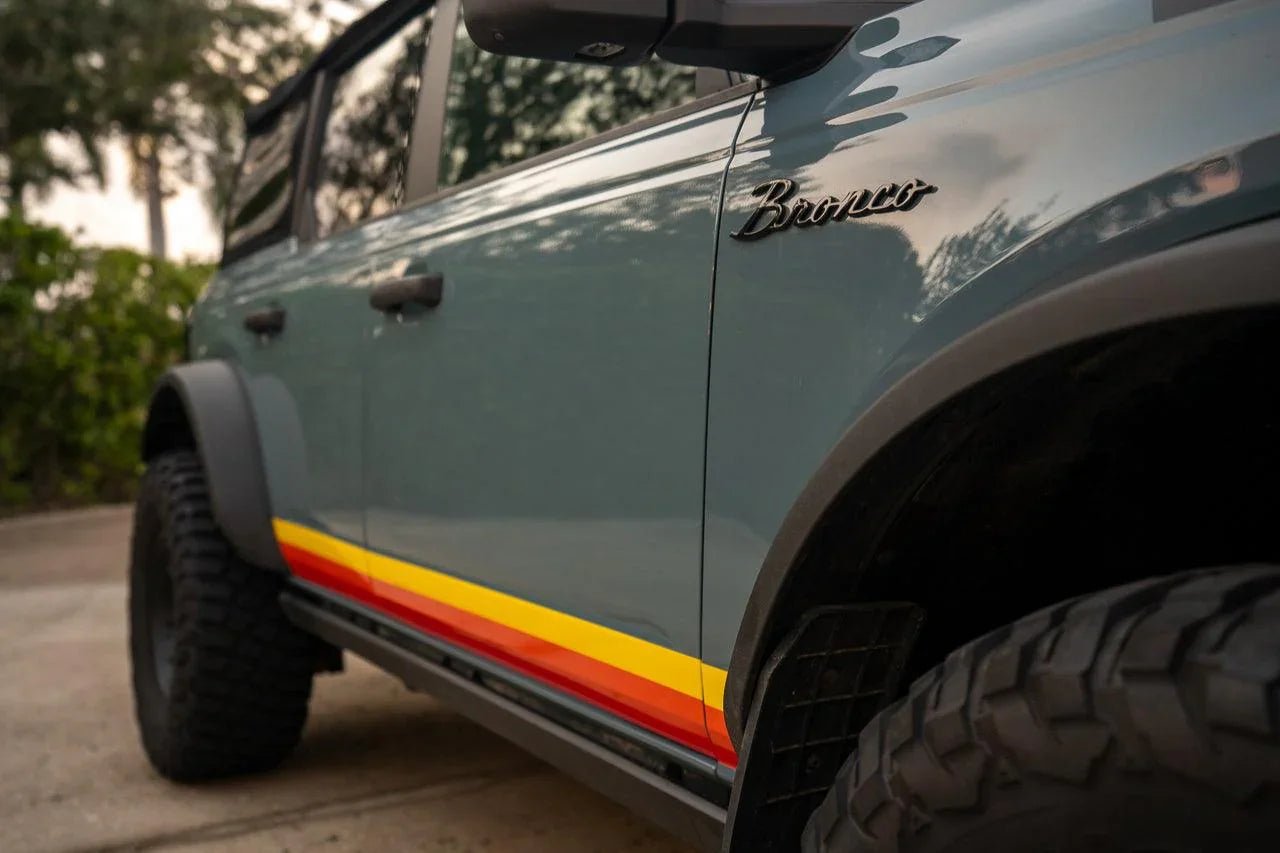 Retro Vintage Lower Door Protection - 2021+ Bronco - Speedlogix