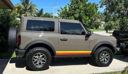 Retro Vintage Lower Door Protection - 2021+ Bronco - Speedlogix