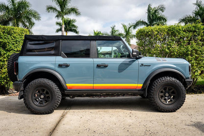 Retro Vintage Lower Door Protection - 2021+ Bronco - Speedlogix