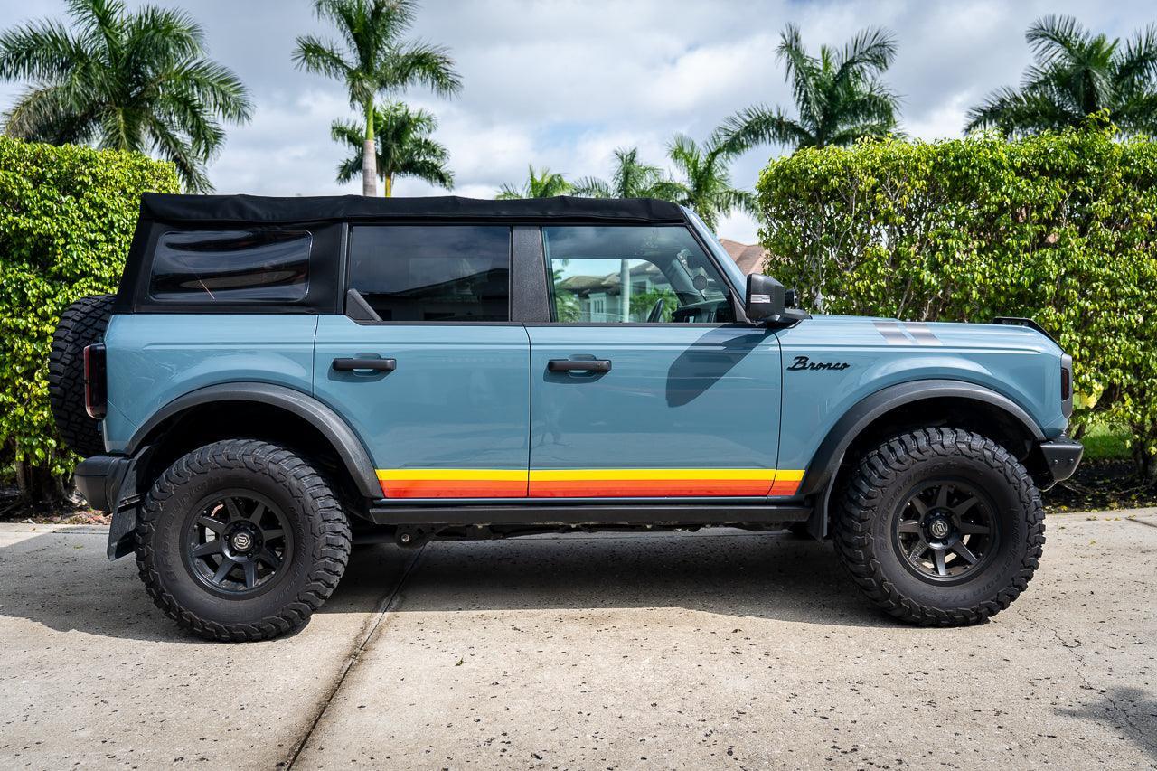 Retro Vintage Lower Door Protection - 2021+ Bronco - Speedlogix