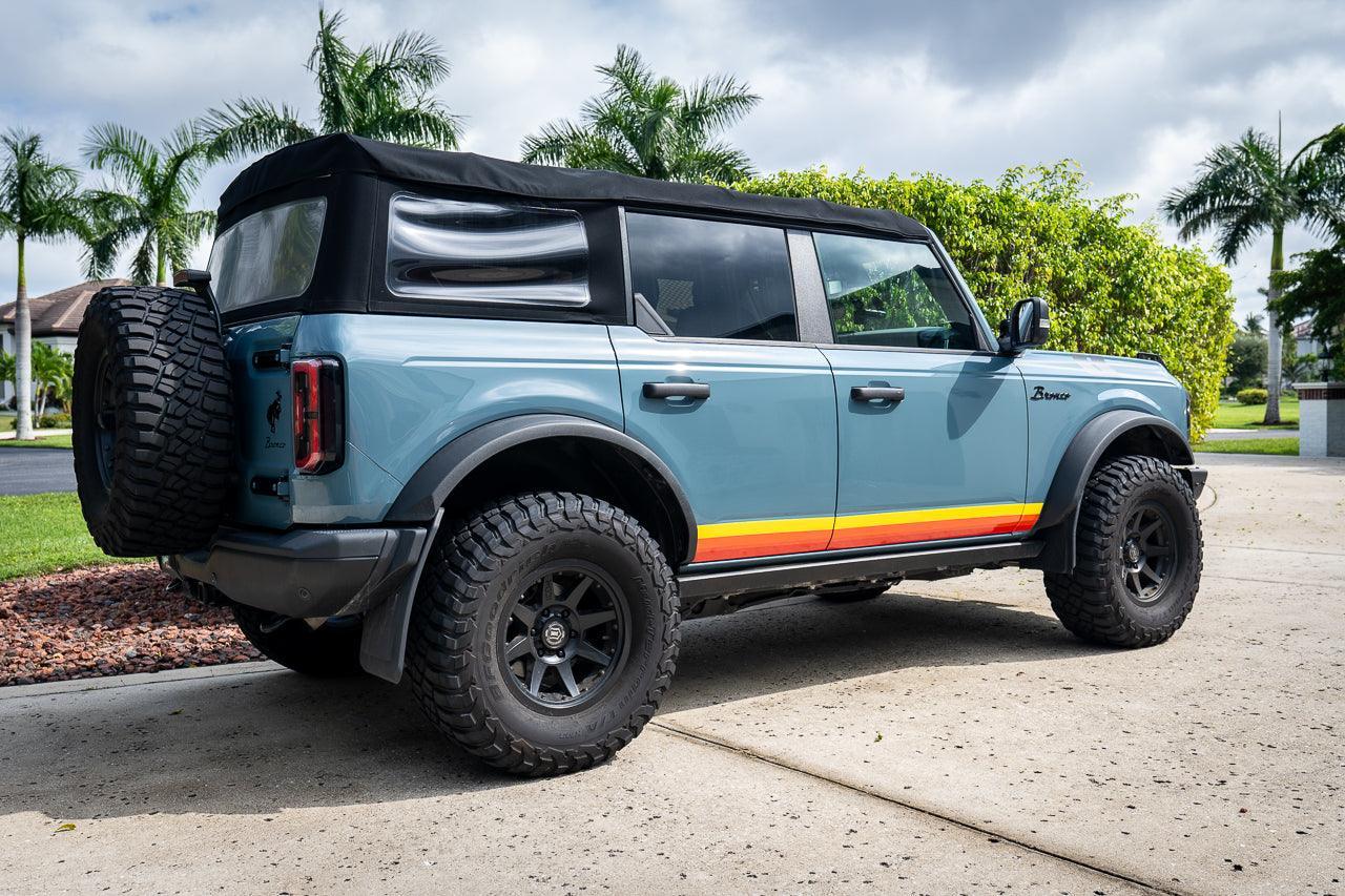 Retro Vintage Lower Door Protection - 2021+ Bronco - Speedlogix